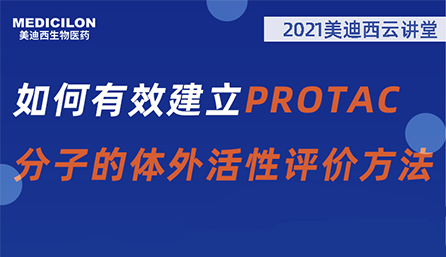 【云讲堂】：如何有效建立PROTAC分子的体外活性评价方法？